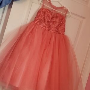 Girls pageant dress
